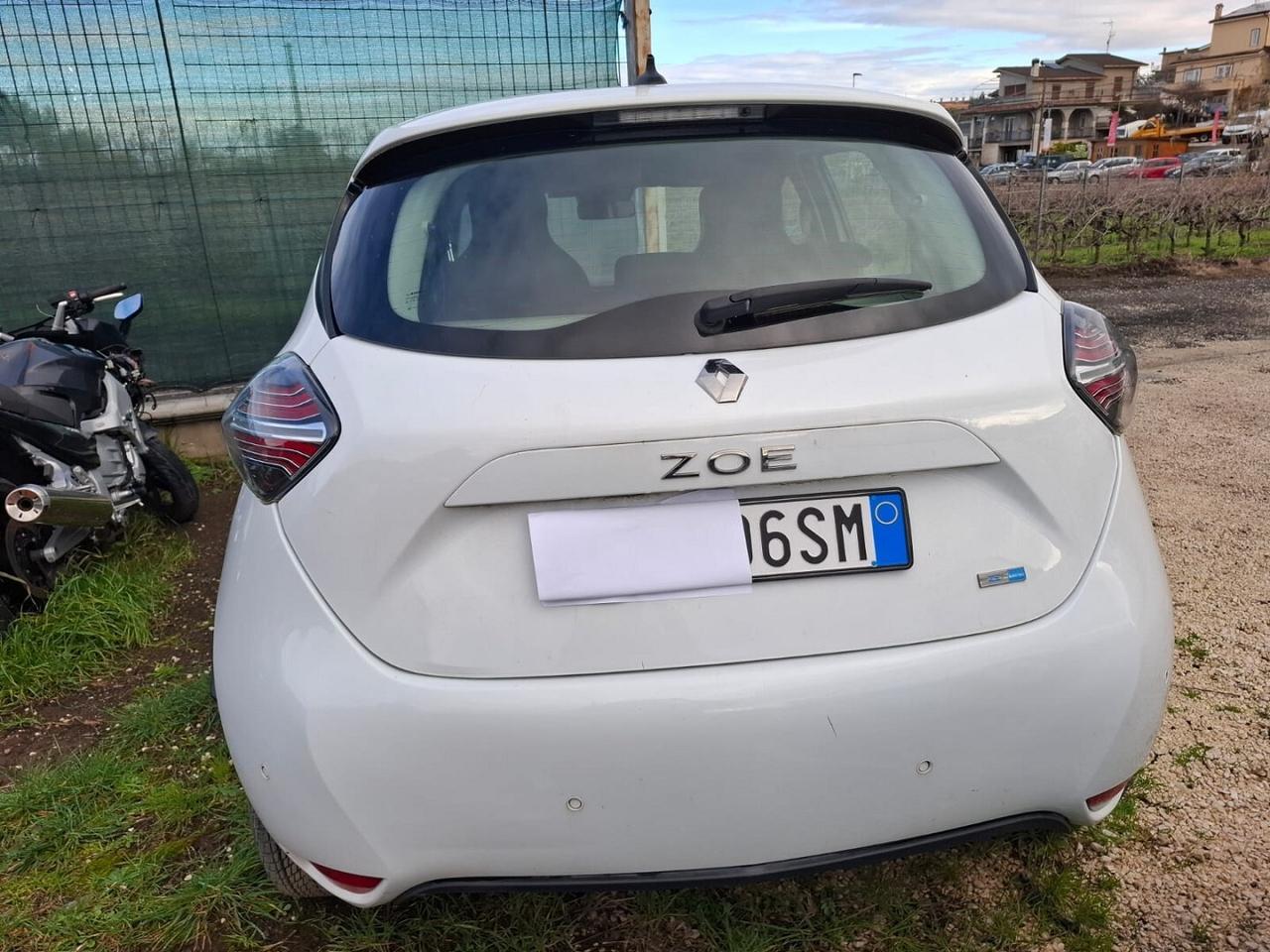 RENAULT ZOE 2021 SENZA BATTERIA POSTERIORE