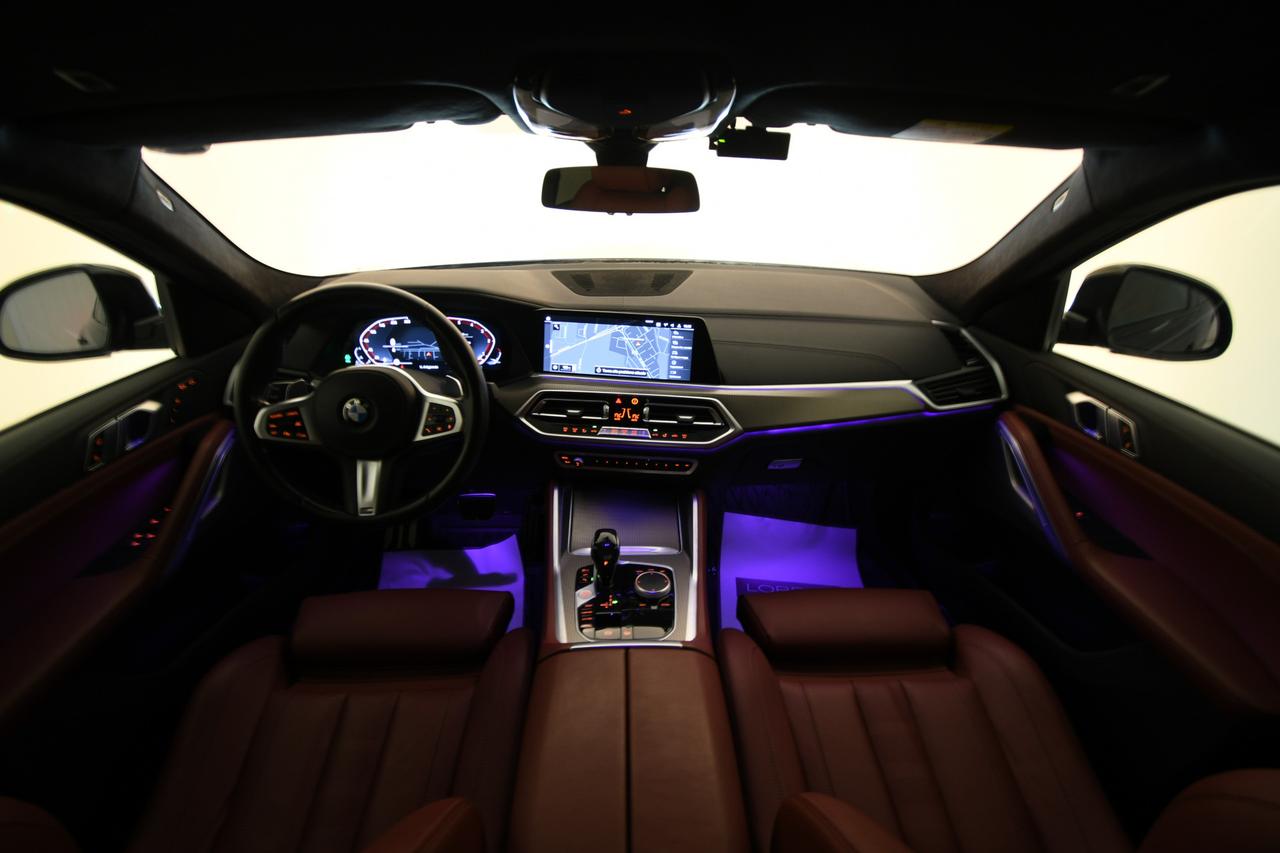 BMW X6 xdrive30d mhev 48V Msport auto CAMERA 360+ACC+PELLE+C21"