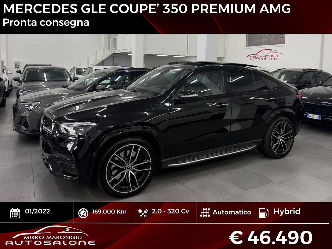 Mercedes GLE 350 Coupé Premium AMG FINANZIABILE