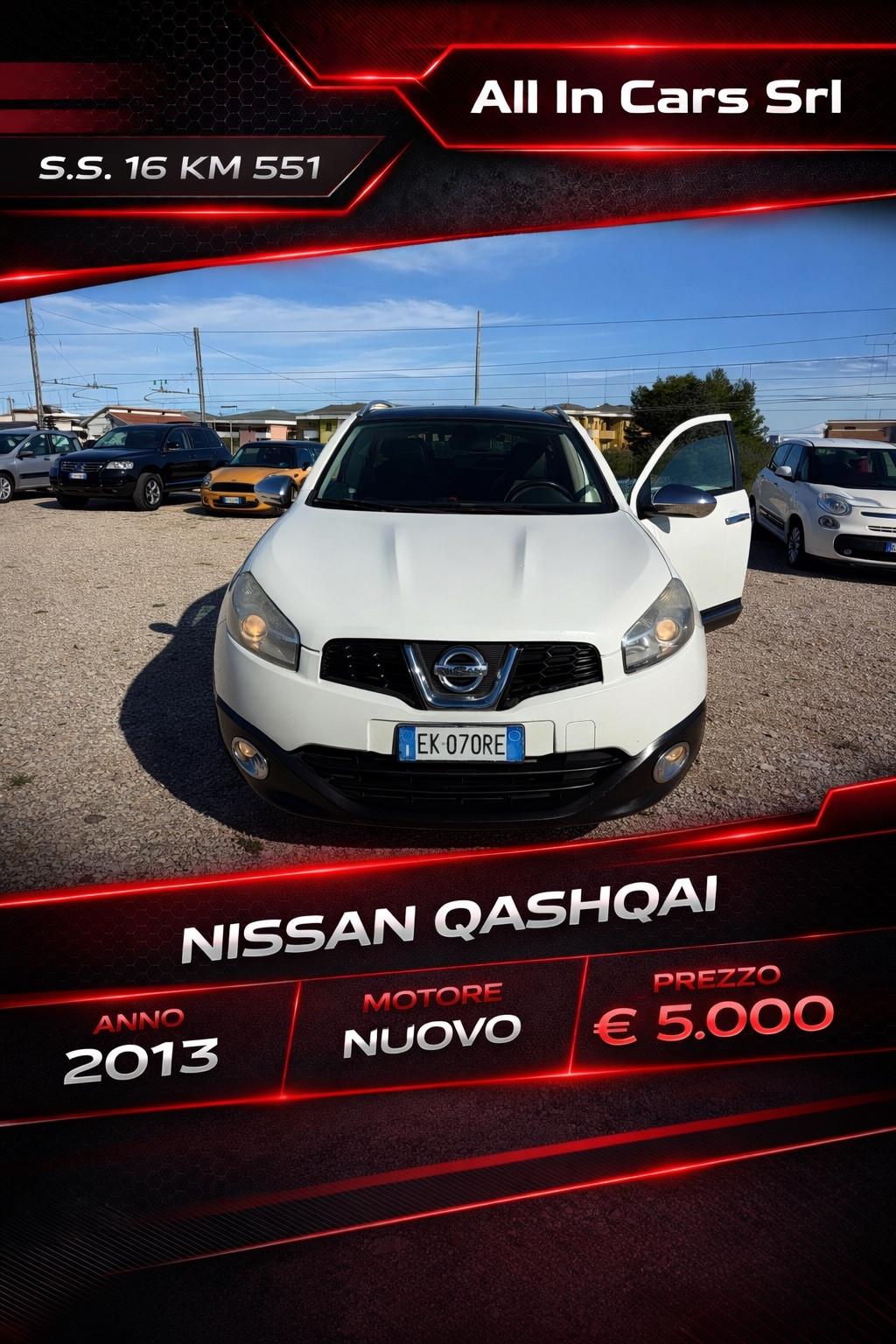 Nissan Qashqai 1.5 DIESEL MOTORE 15.000 km PERMUTE