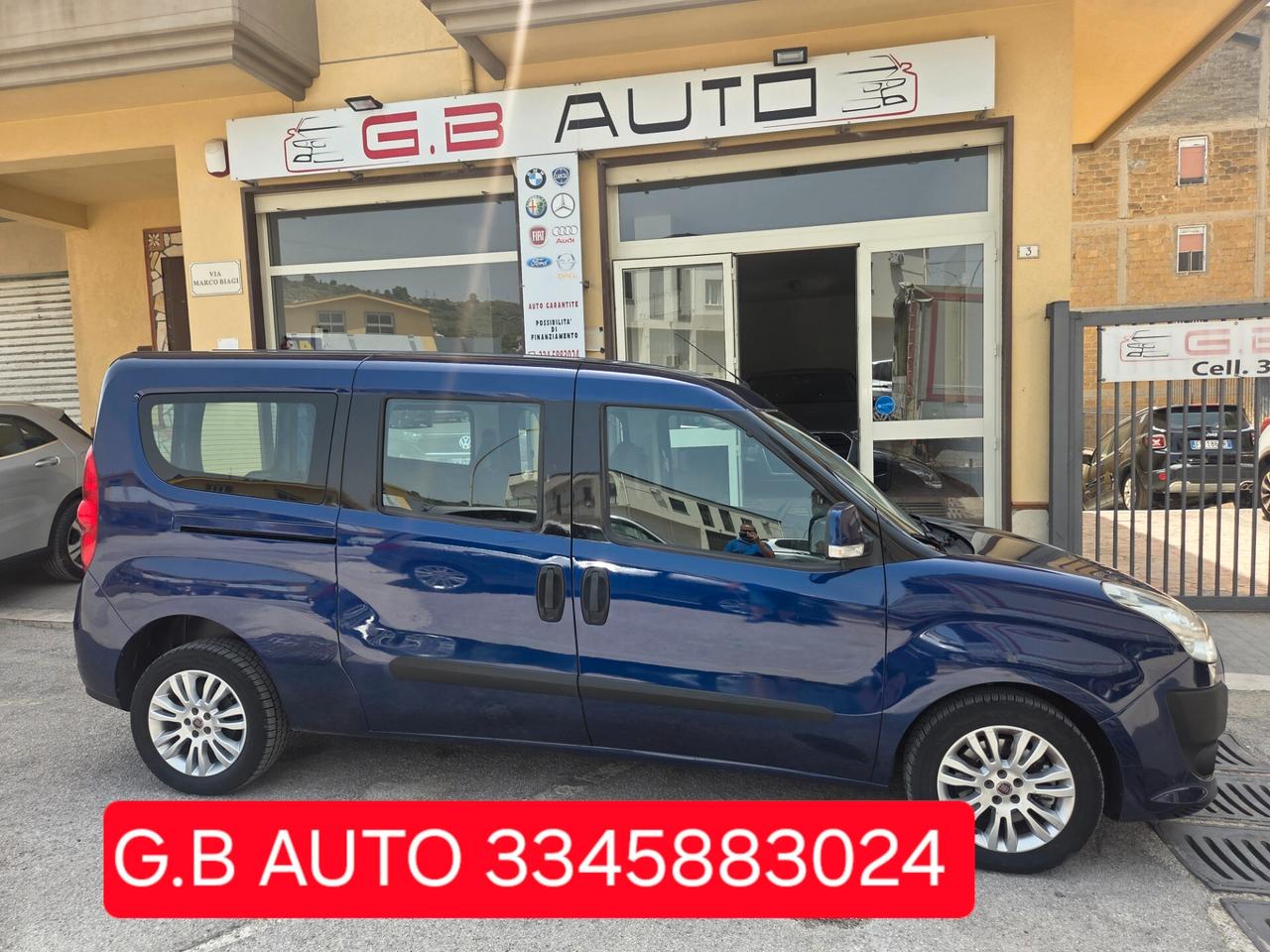 FIAT DOBLO 1.6 MJET 5 POSTI SOLI KM 110000 CERTIF N1