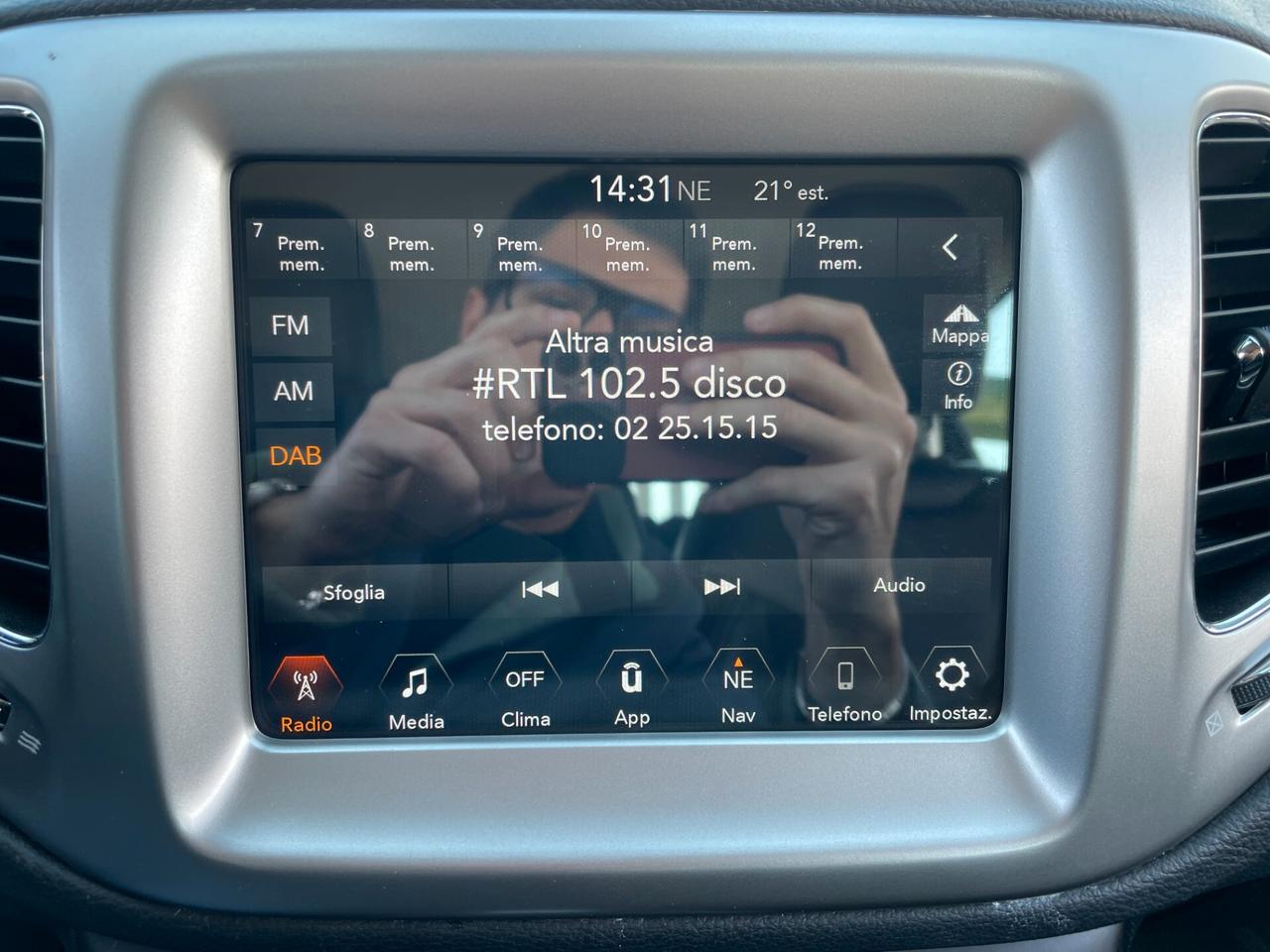 Jeep Compass 2.0 Multijet 140CV AT9 4WD Longitude