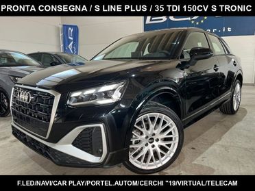 AUDI Q2 35TDI Stronic S line "19 Sline/Telec./Navi/MATRIX