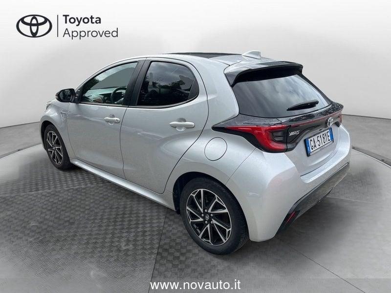 Toyota Yaris 1.5 Hybrid 5 porte Lounge Blue