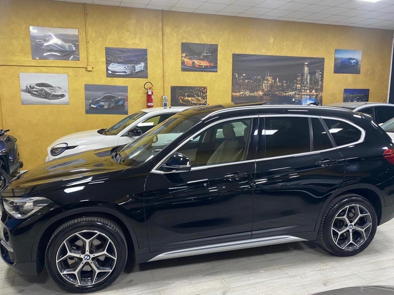 BMW X1 sDrive18d xLine “TETTO/NAV/RETR/PELLE”-2019
