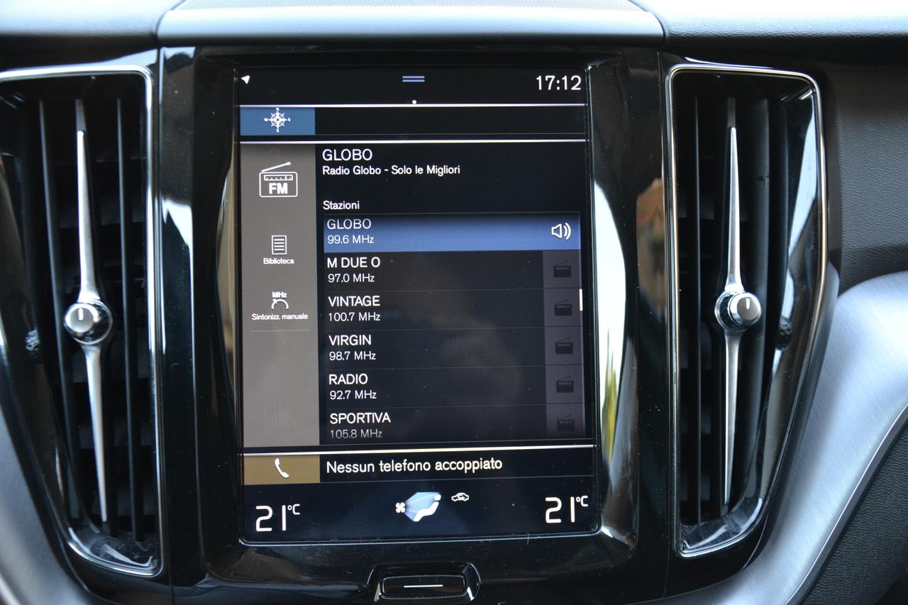 Volvo XC 60 2.0D B4 197CV AWD MHEV PREZZO SENZA VINCOLI UNIPRO' ITALIANA GARANZIA 12M FATTURABILE AUTOMATICA