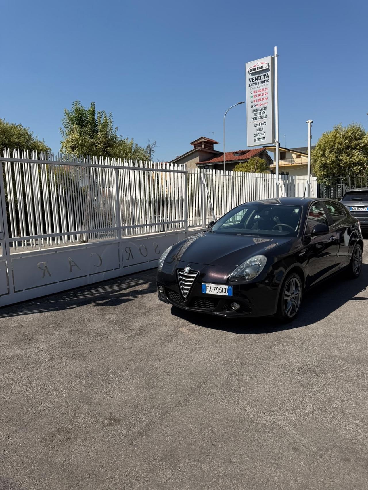 Alfa Romeo Giulietta 1.4 Turbo 120 CV GPL Distinctive KM CERTIFICATI!!!