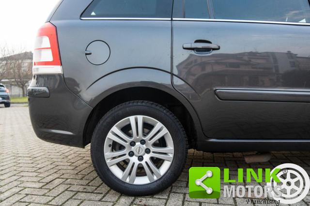 OPEL Zafira 1.6 Turbo ecoFlex METANO - TAGLIANDI CERTIFICATI