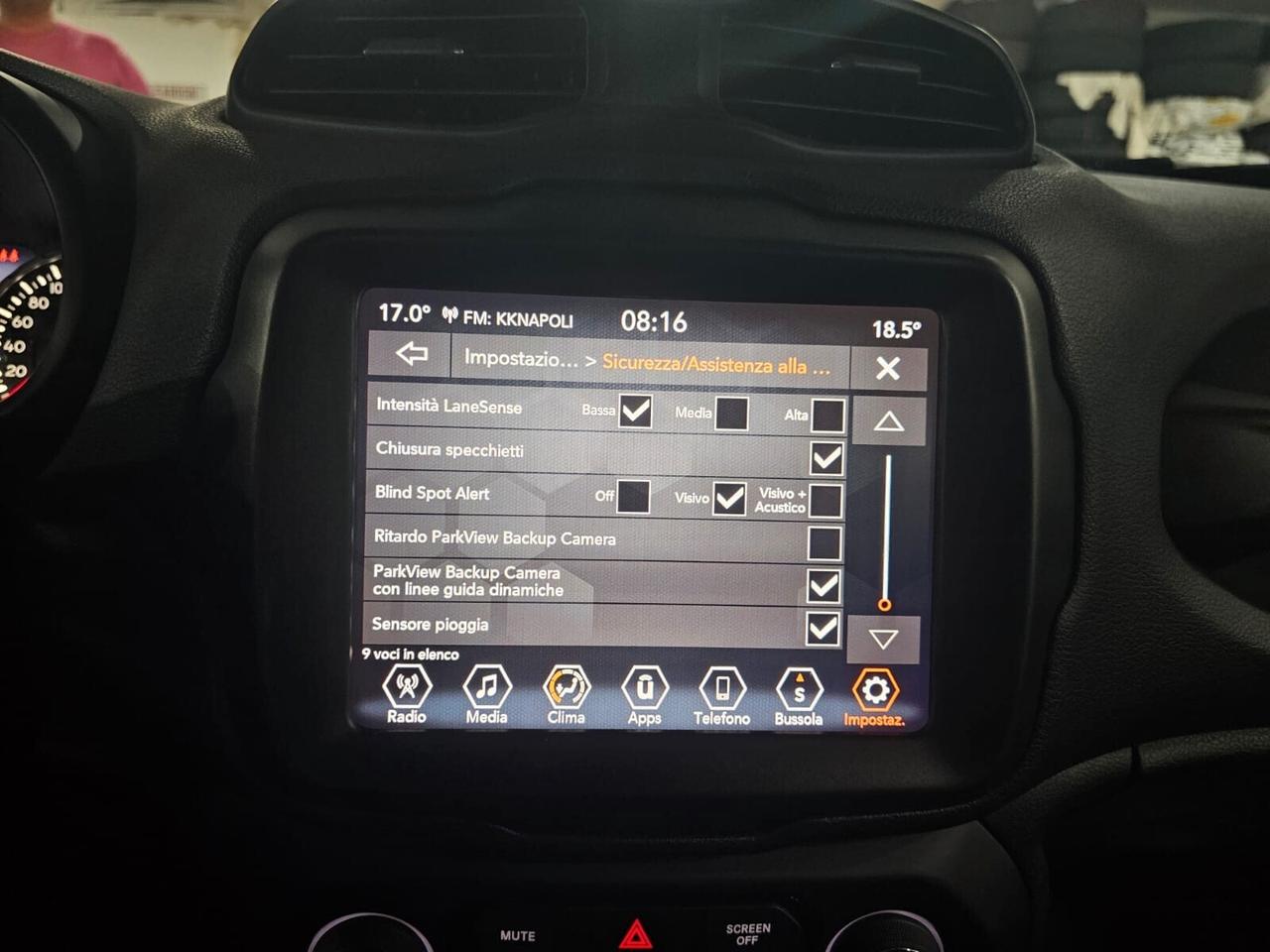 NUOVA JEEP RENEGADE LIMITED BLACK LINE 1.6 MJT 130CV MY24. ITALIANA PRONTA CONSEGNA.