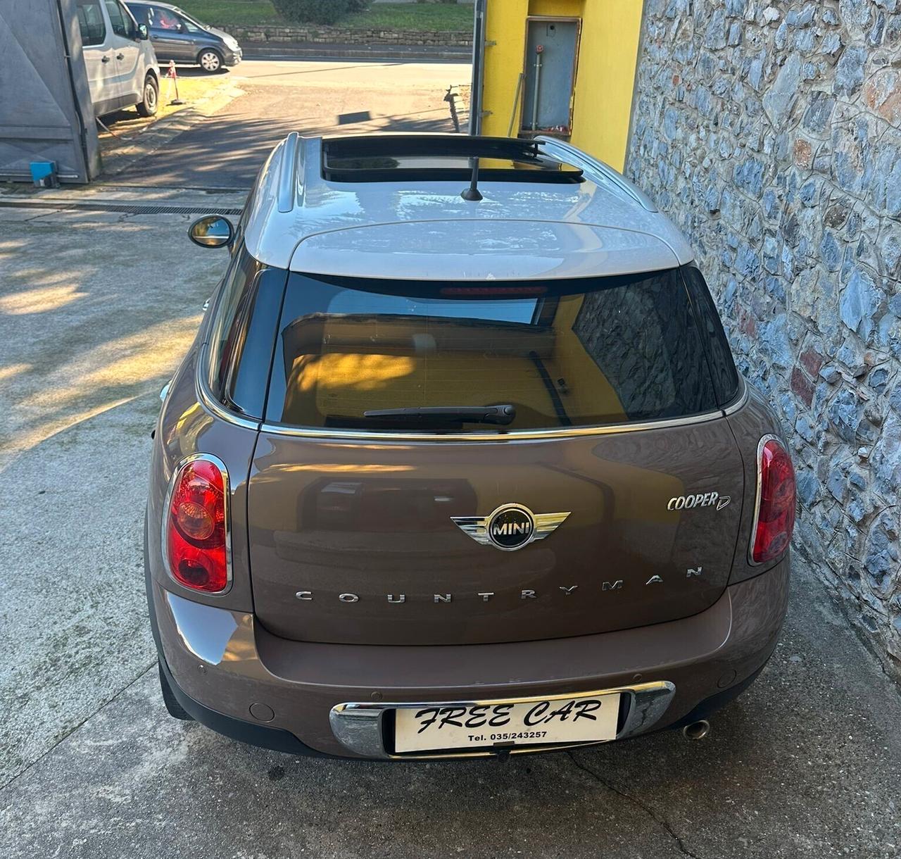 Mini Cooper D Countryman ALL4 unico proprietario