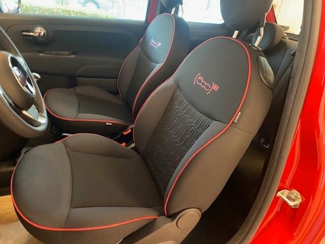 Fiat 500 1.0 Hybrid Red