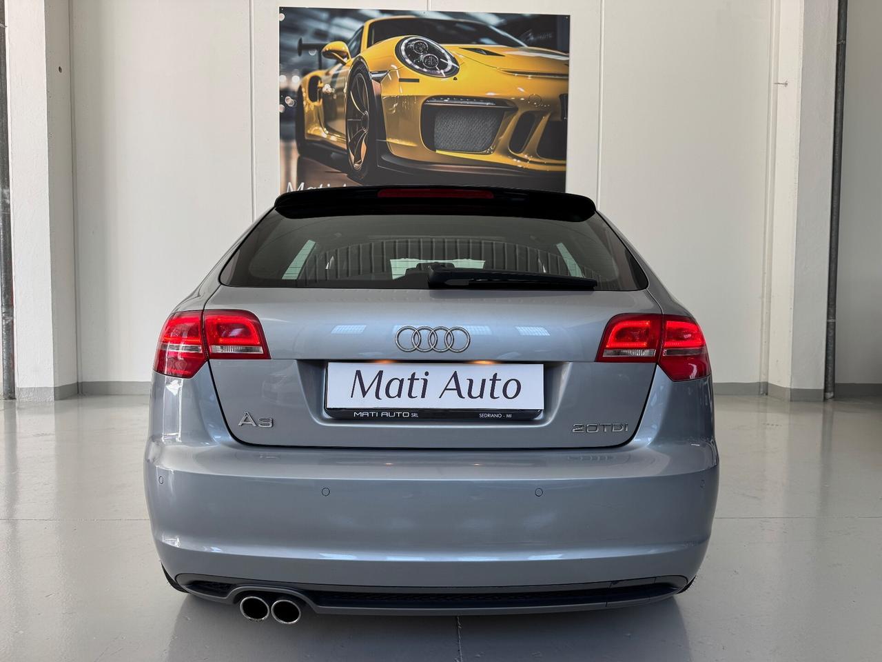 Audi A3 SPB 2.0 TDI S-LINE TETTO APRIBILE