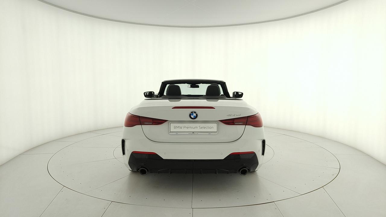 BMW Serie 4 G23 LCI 2024 Cabrio - 420d Cabrio mhev 48V MSport Pro auto
