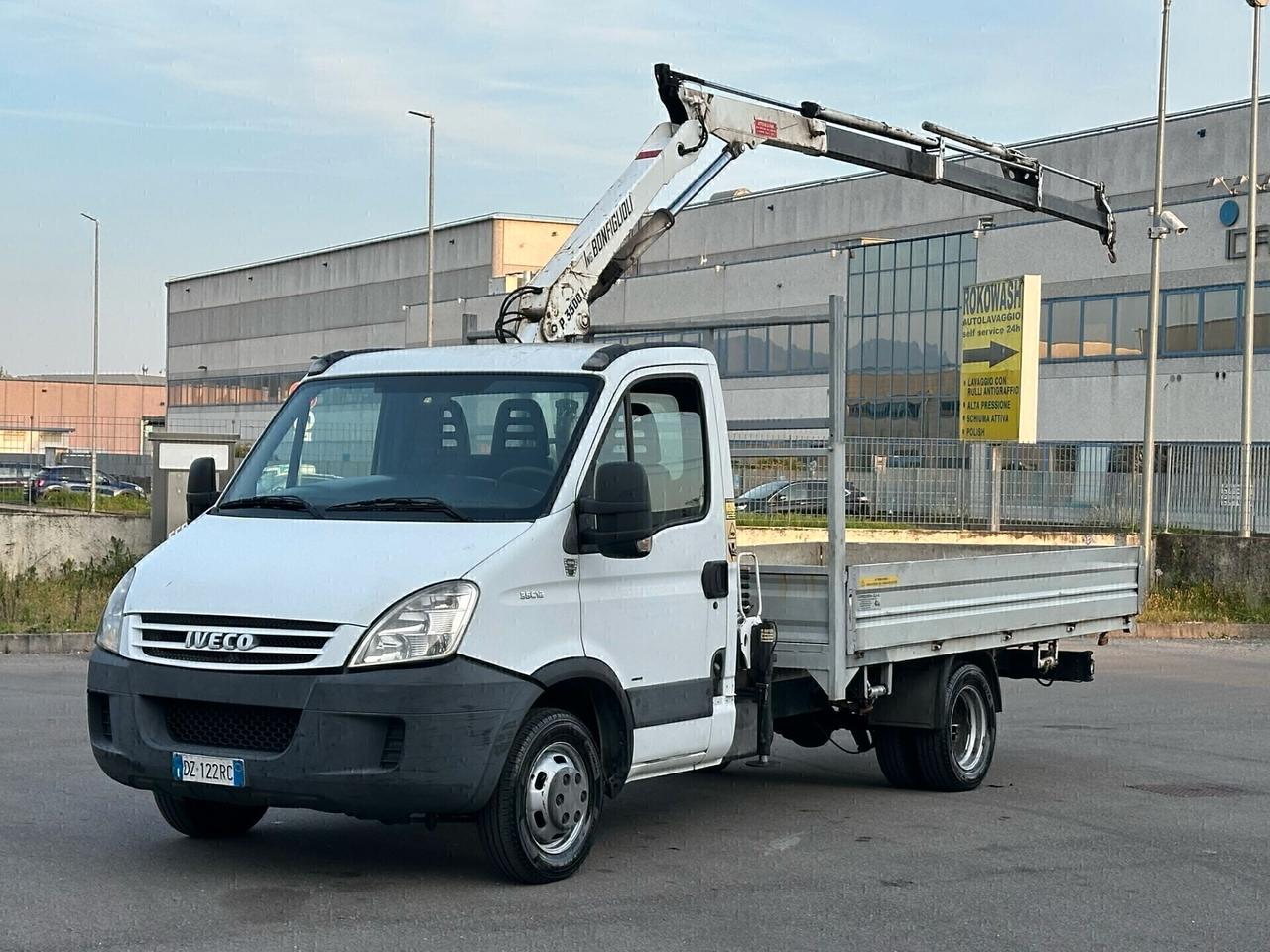 IVECO DAILY 35C12 CON GRU BONFIGLIOLI P35 SUPER PREZZO!