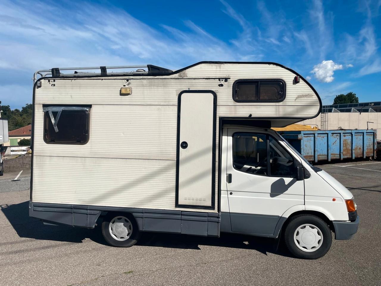 Fiat camper 2.5 diesel d'epoca 5 posti