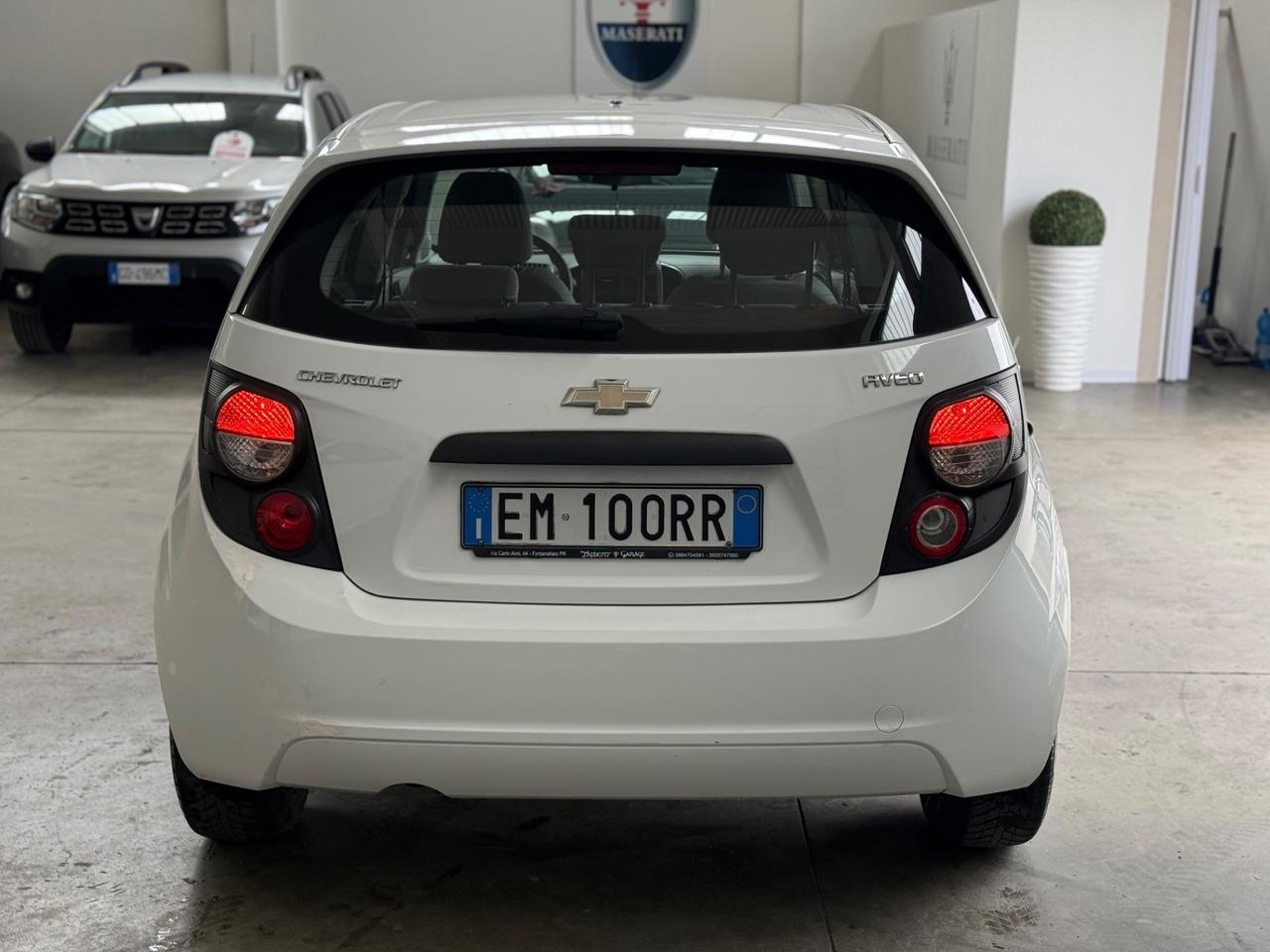 Chevrolet Aveo 1.2 69CV GPL 5 porte