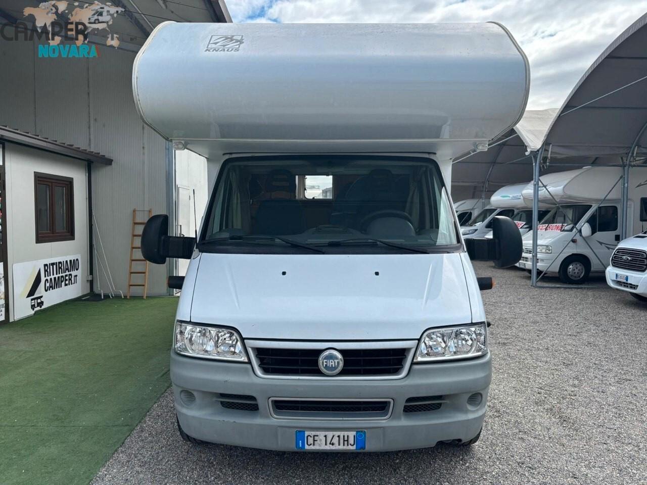 Knaus SUN TRAVELLER -MANSARDATO LETTO MATRIMONIALE IN CODA