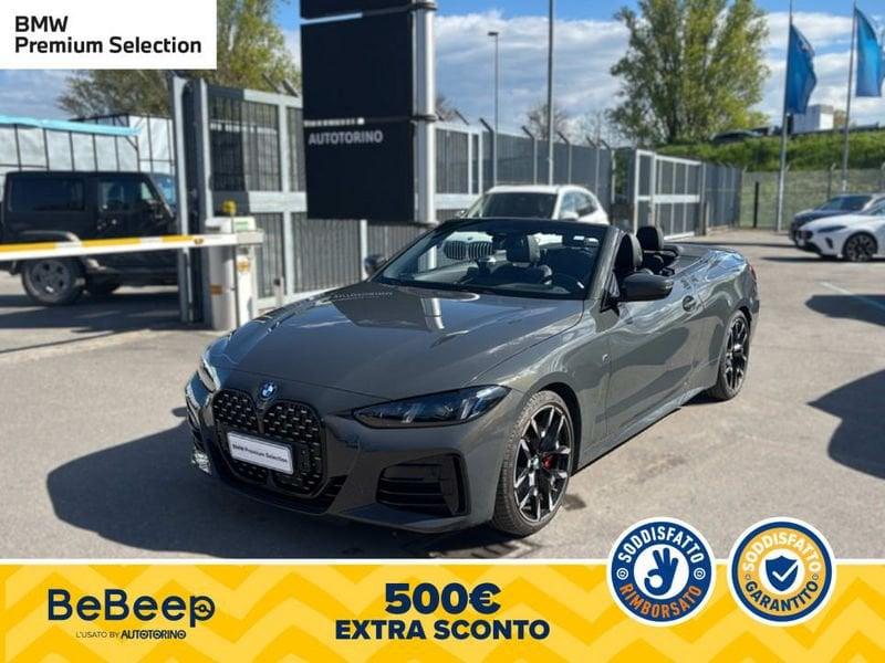 BMW Serie 4 Cabrio 420D CABRIO MHEV 48V MSPORT PRO AUTO