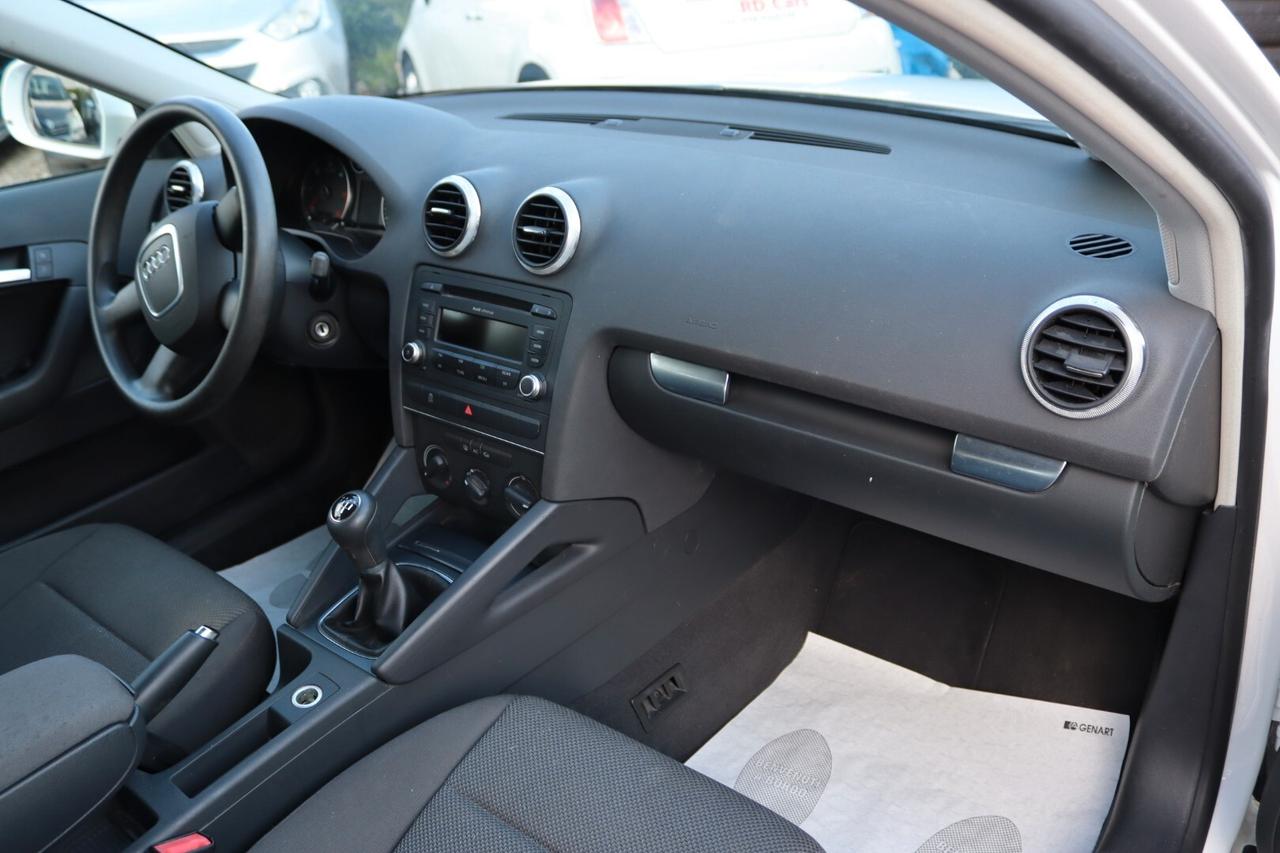 Audi A3 SPB 1.6 TDI 90CV CR F.AP AMBITION