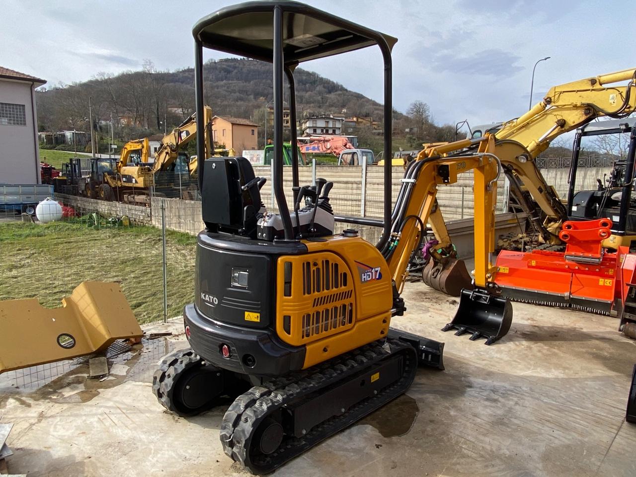 Miniescavatore Nuovo Kato HD17