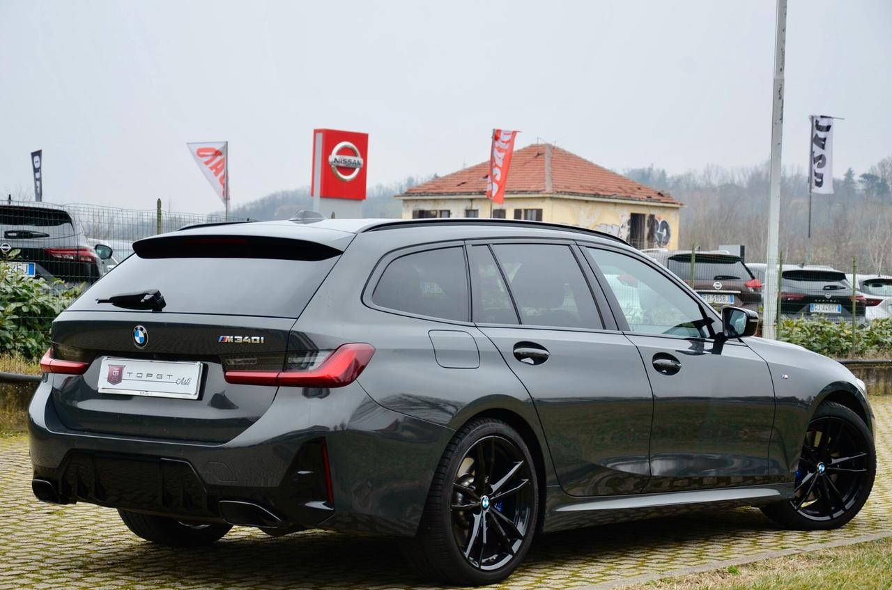 BMW M340i TOURING MHEV 48V XDRIVE 374cv AUTO, SERVICE UFF BMW, UFF ITALIANA, EURO 6D, RETROCAMERA, FARI LED, PERMUTE