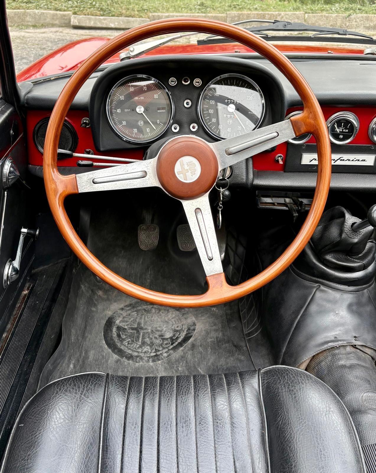 ALFA ROMEO SPIDER JUNIOR 1300 CODA TRONCA