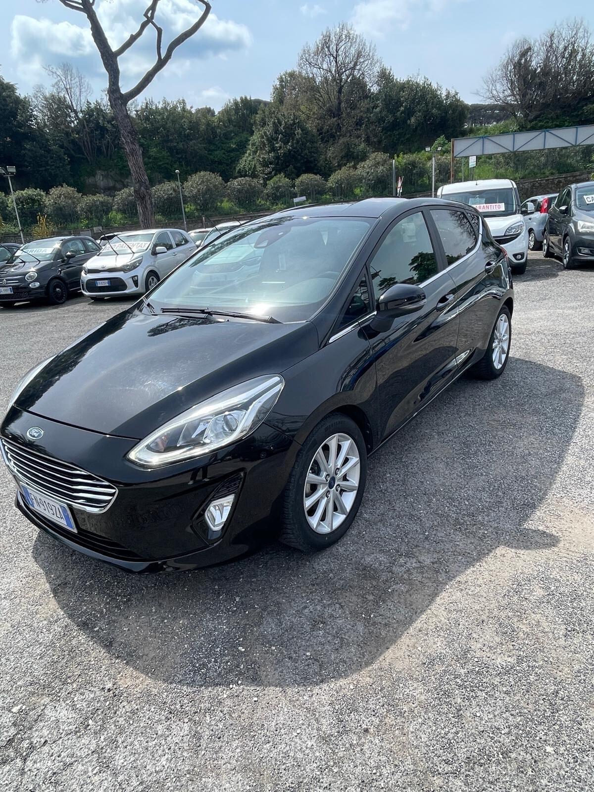 Ford Fiesta 1.5 TDCI 86cvTITANIUM CERCHI APPLE CAR PLAY LED MULTIFUNZIONE BLUETOOTH PDC ZEUS