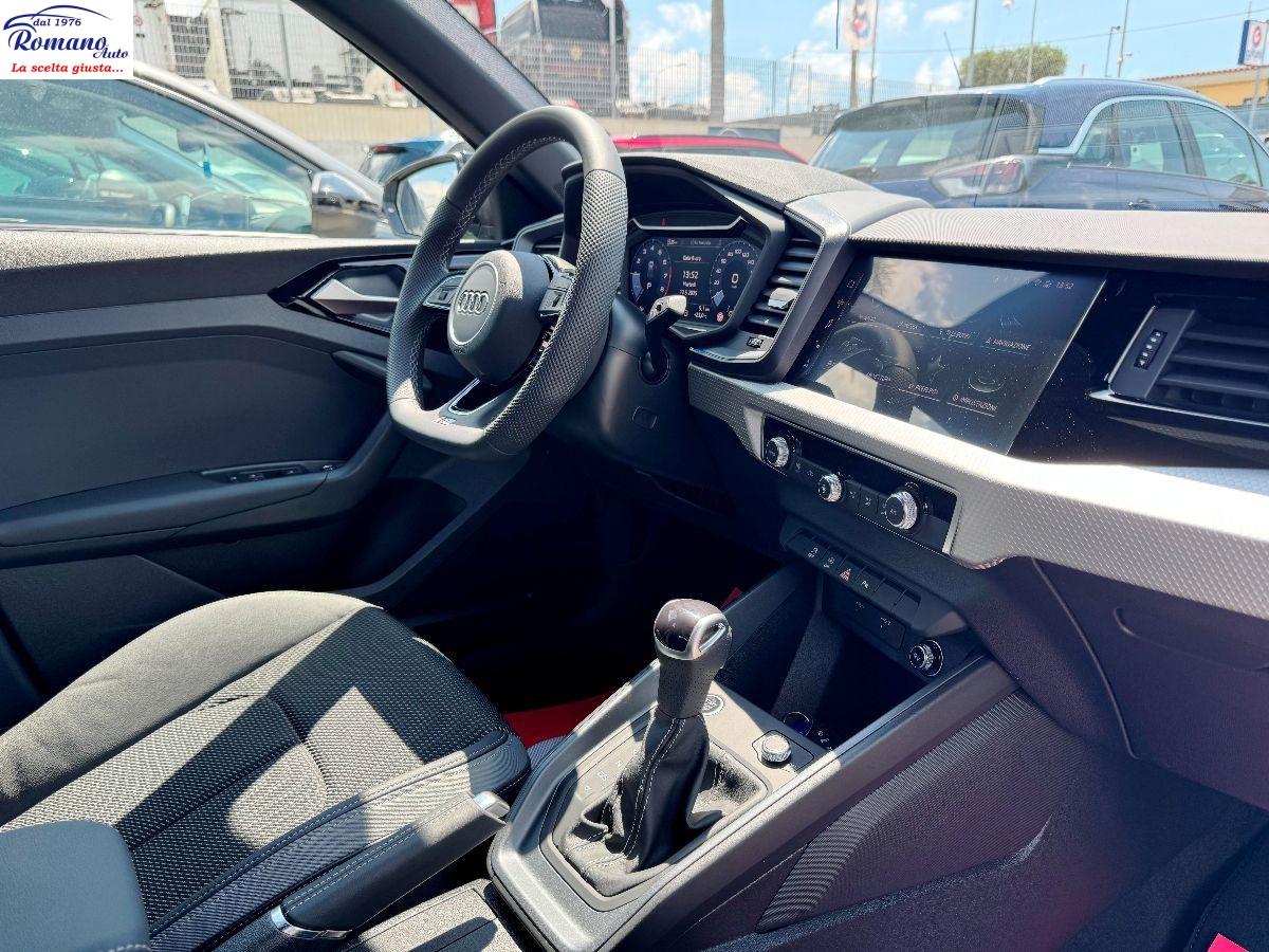 AUDI - A1 Sportback 30 TFSI S tronic Identity Black#S-LINE INTERNO!4 ANNI GARANZIA AUDI!