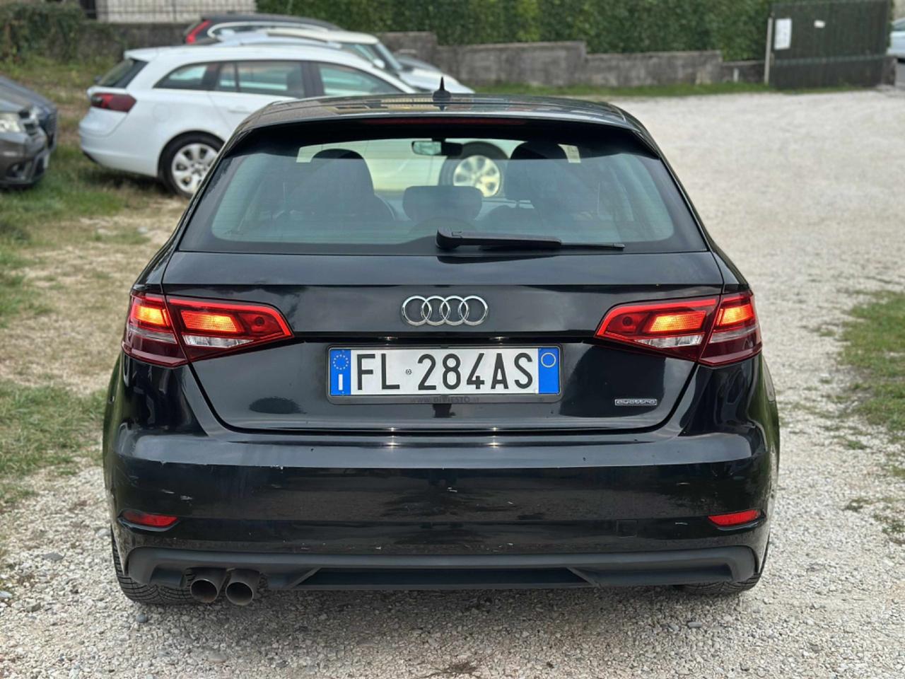 Audi A3 SPB 2.0 TDI QUATTRO SPORT KMCERT UNICOPR