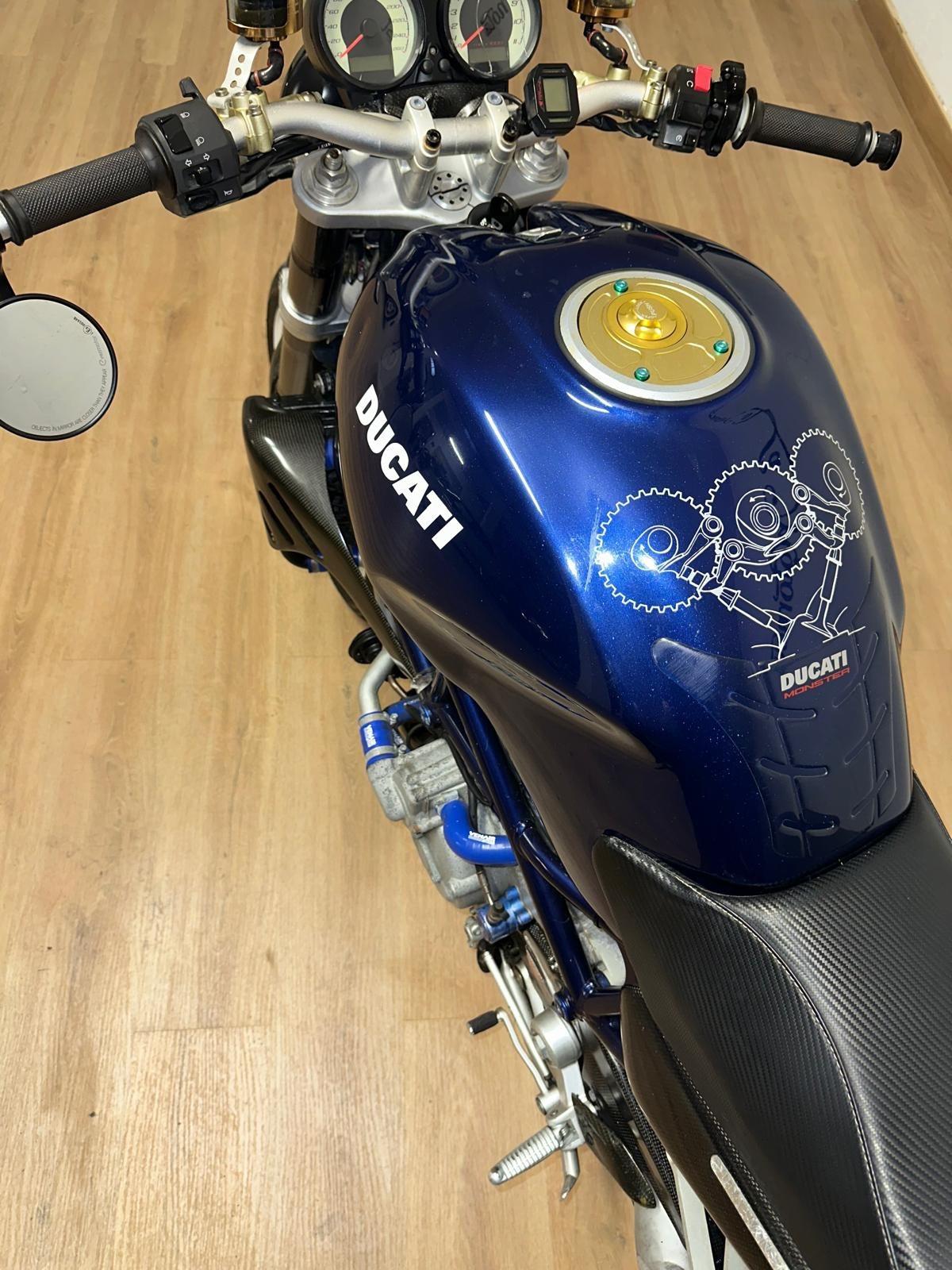 Ducati Monster S4R blue viper