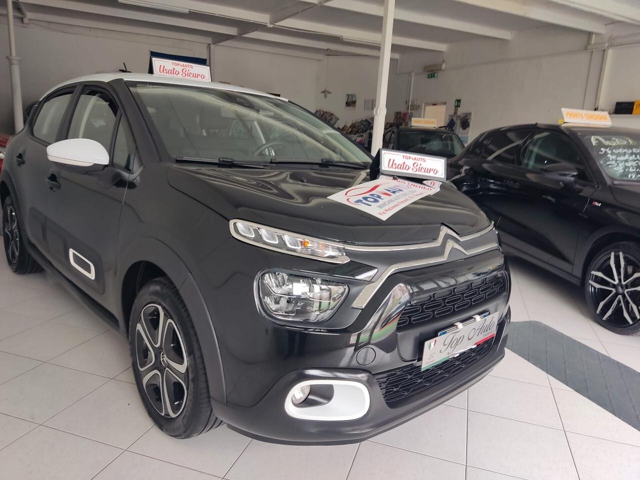 Citroen C3 BlueHDi 100 S&S Shine bicol nero bianco