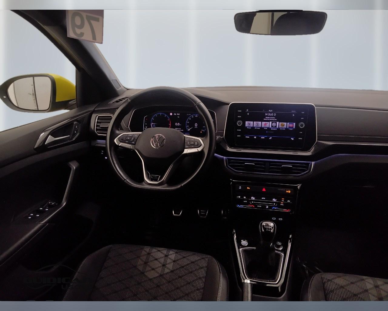 VOLKSWAGEN T-Cross 2024 - T-Cross 1.0 tsi R-Line 115cv