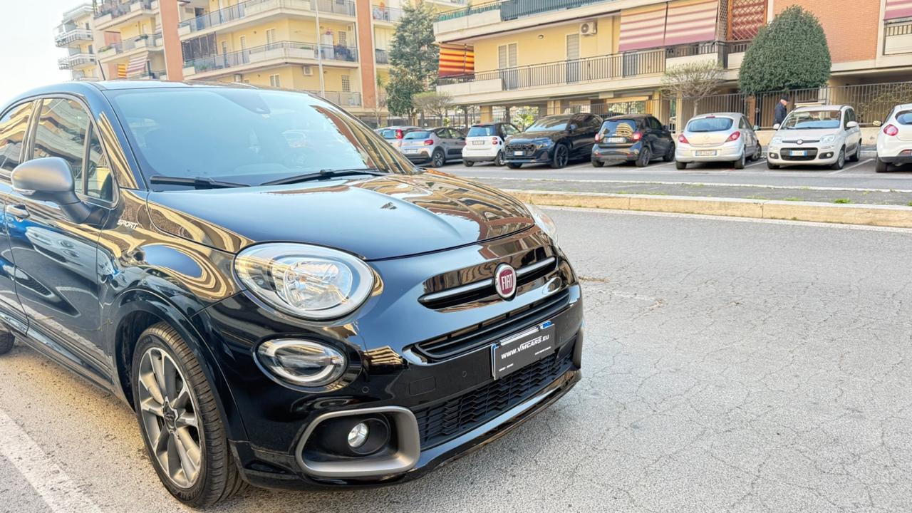 Fiat 500X 1.0 T3 120 CV Sport LED KAMERA NAVI CAR PLAY BLUETOOTH PDC PELLE CERCHI 18 BRACCIOLO