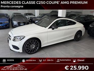 Mercedes classe C 250 AMG Premium FINANZIABILE