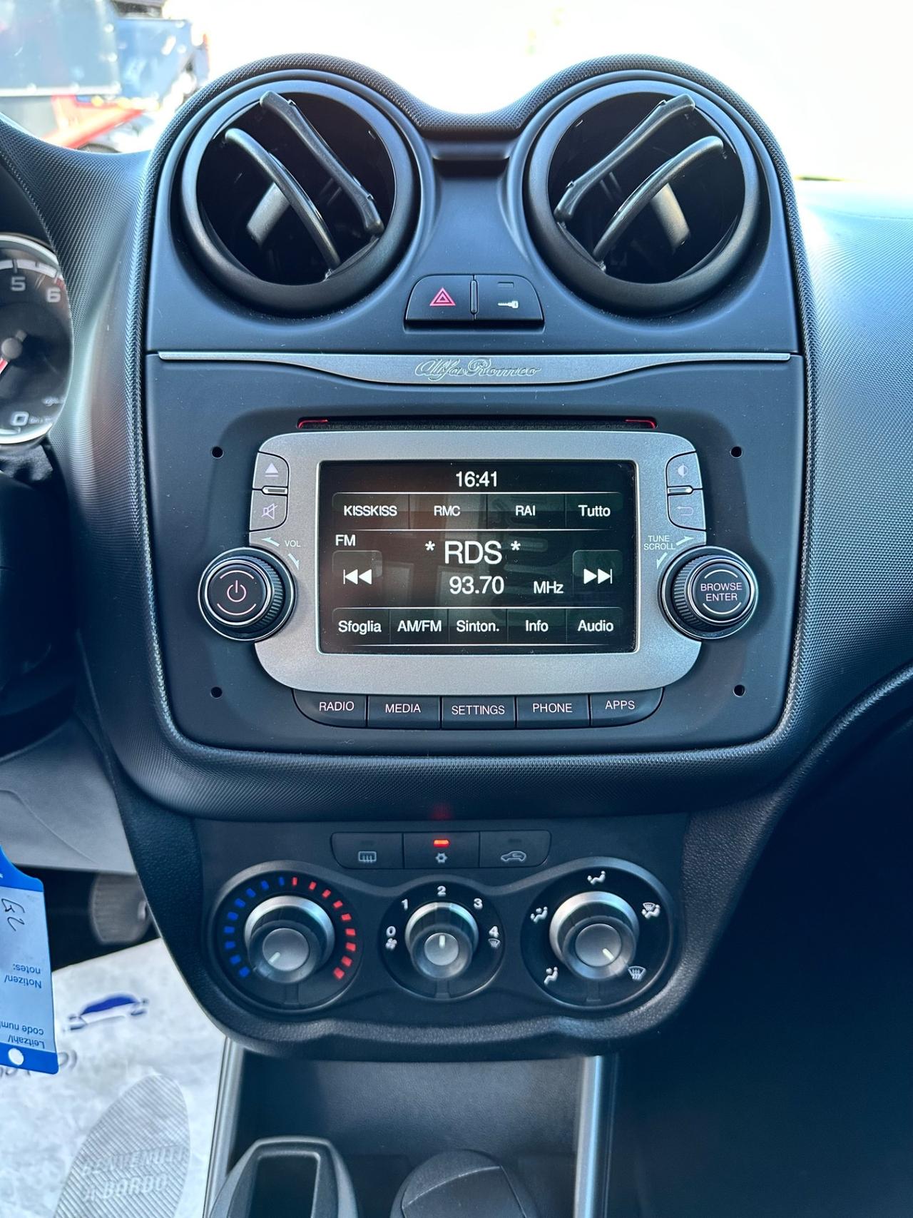 Alfa Romeo MiTo 1.4Bz 78CV - Uniproprietario