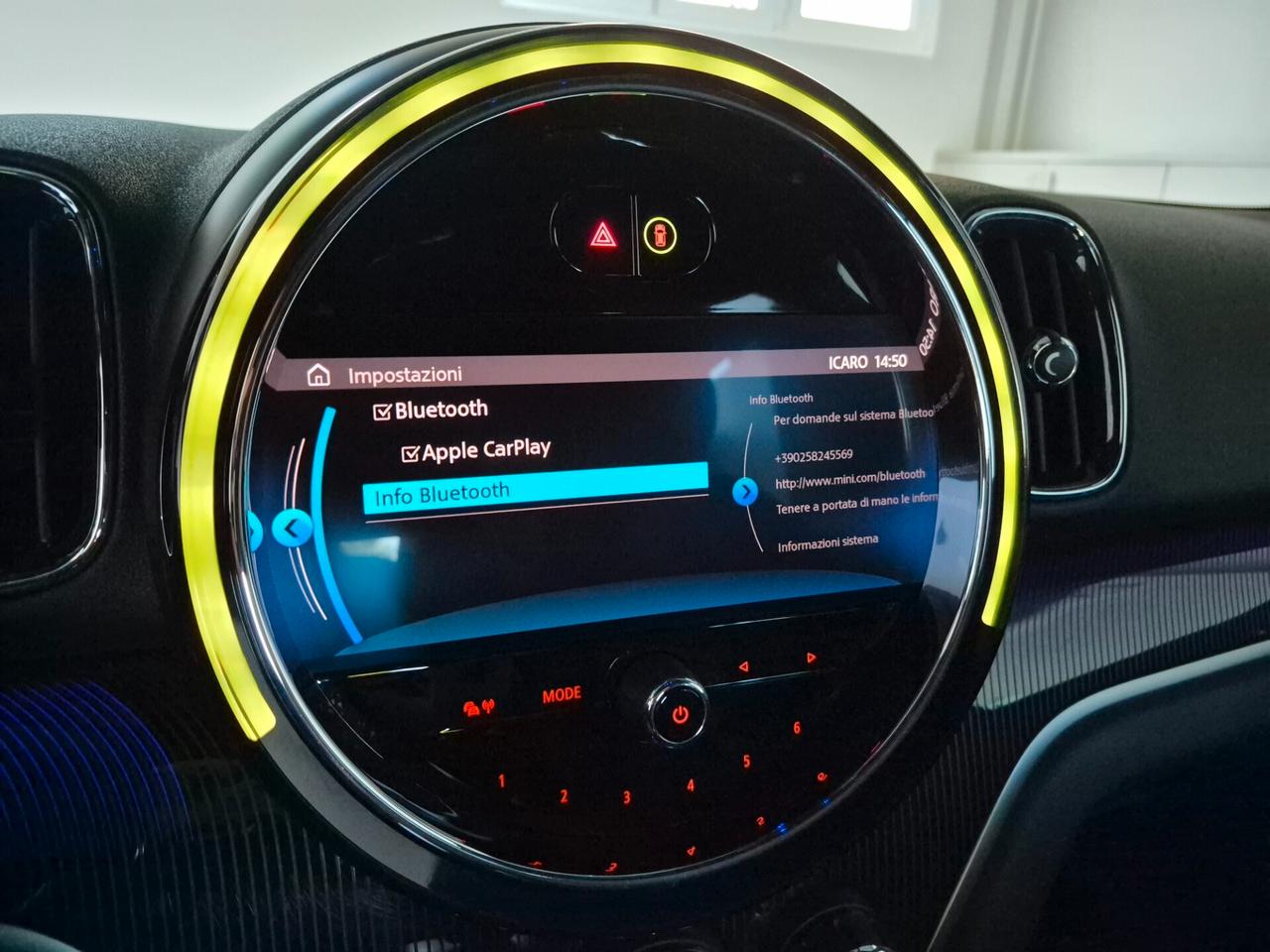 MINI Cooper Countryman 1.5 NORTHWOOD EDITION AUTO PELLE LED NAVI APPLE CAR PLAY CRUISE CONTROL CLIMA AUTO C.18 LUCI AMBIENTE PERSONALIZZABILI