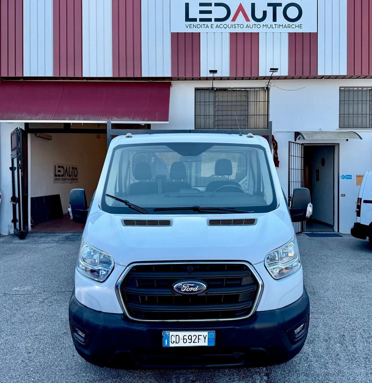 Ford TRANSIT CASSONATO L3 130CV MHEV LUMGH. CASS. 370CM +IVA