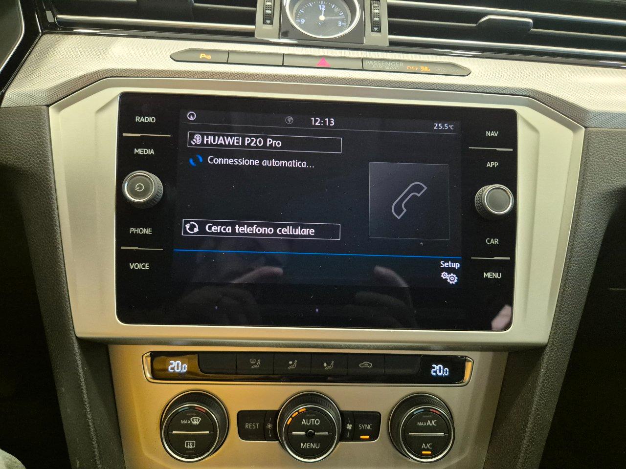 Volkswagen Passat Variant 1.6 tdi Business 120cv - NEOPATENTATI - ACC/Lim - Carplay - Sens. Park.