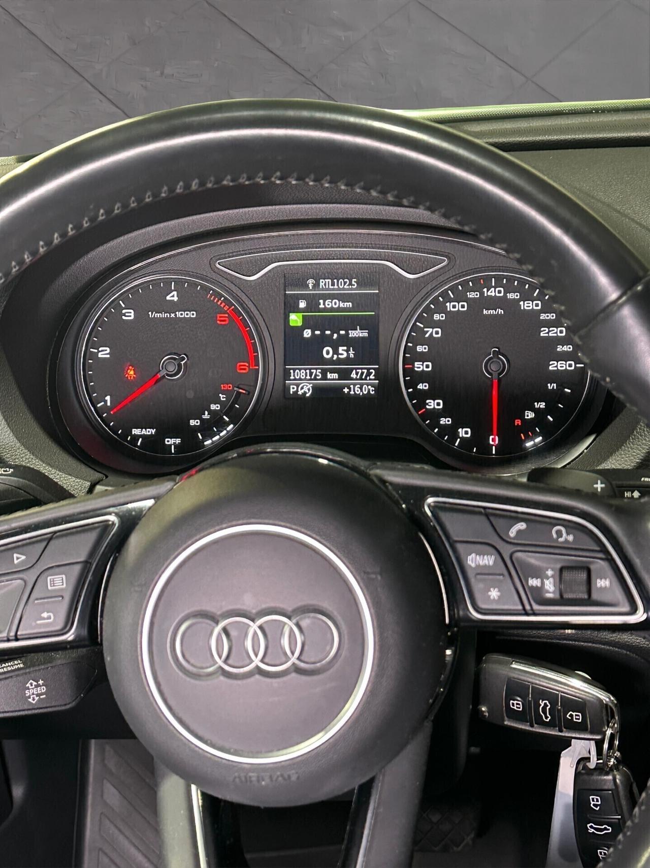 Audi A3 SPB ADMIRED 30 1.6 tdi 116cv s-tronic