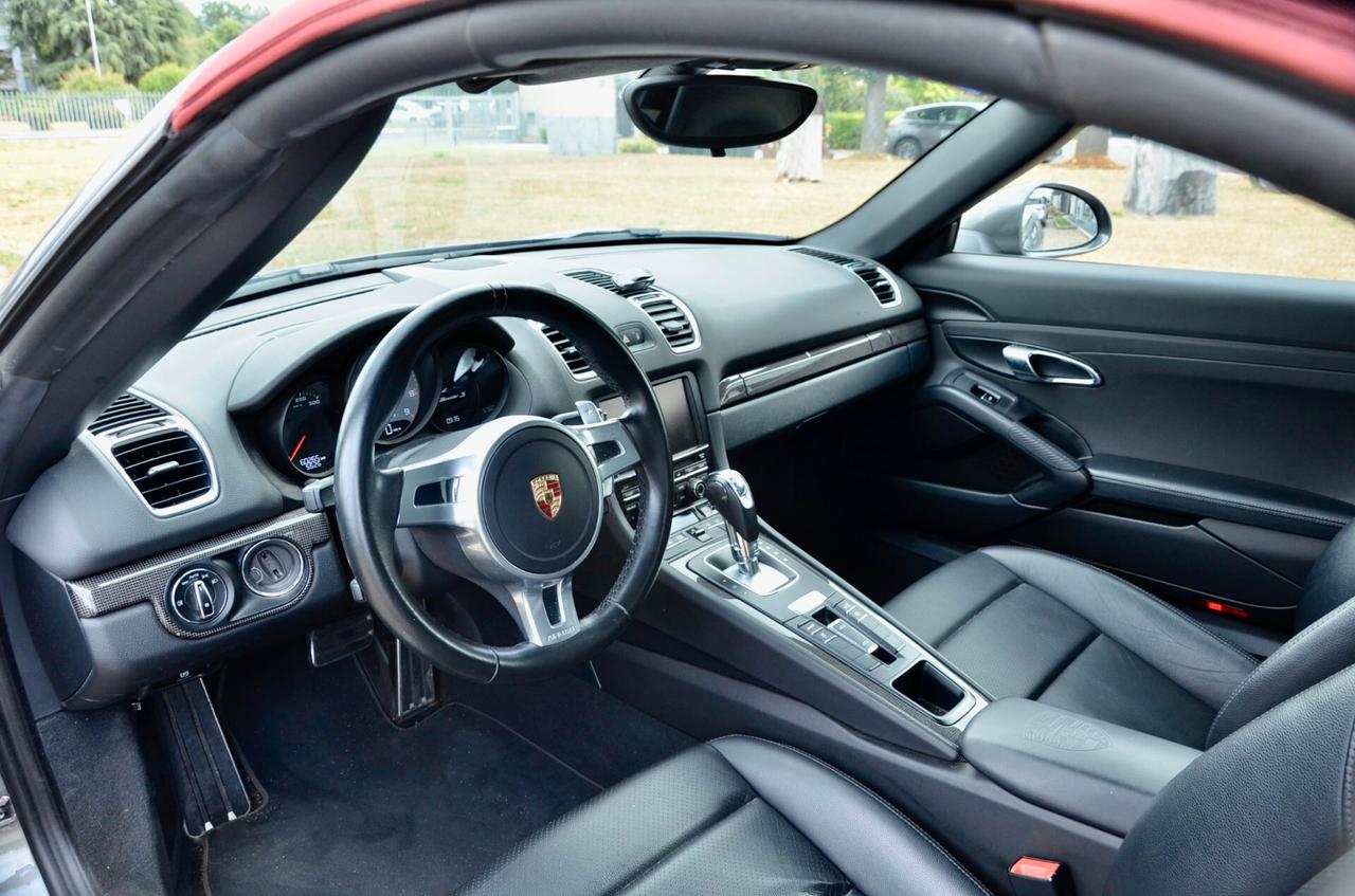 PORSCHE BOXSTER S 981 3.4 315cv PDK, UFF ITALIANA, SERVICE UFF PORSCHE, EURO 6B, XENO, NAVI, PERMUTE