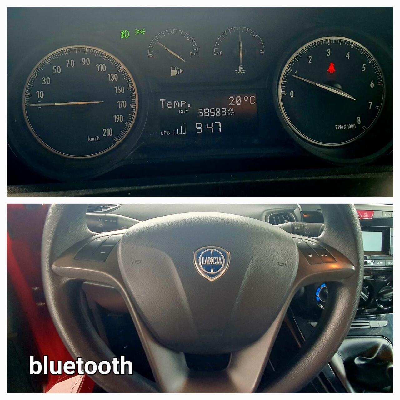 Lancia Ypsilon 1.2 69 CV 5 porte GPL Ecochic Elefantino Blu