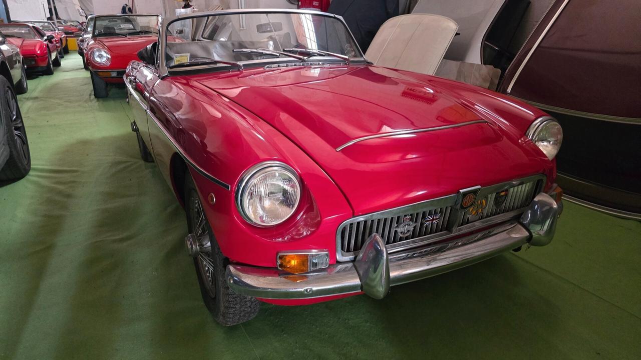 Mg MGC Roadster 3.0cc certificata ASI CON CRS