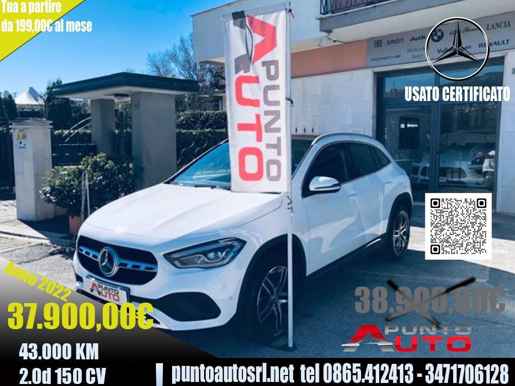 Mercedes-benz GLA 200d Automat TETTO-PELLE-TELECA