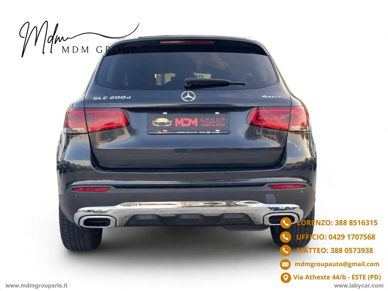 MERCEDES-BENZ GLC 200 d 4Matic Executive IVA ESPOSTA