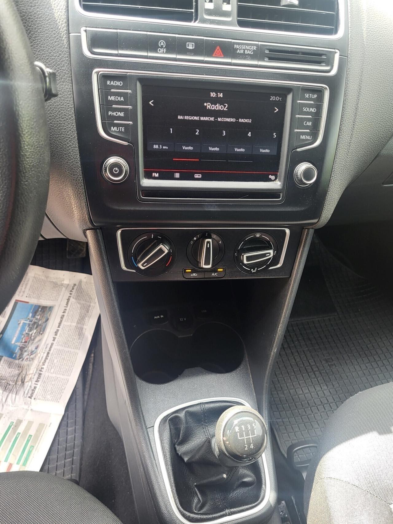 VOLKSWAGEN POLO 1,4 TDI-UNICO PROP-EURO 6-3 REVISI