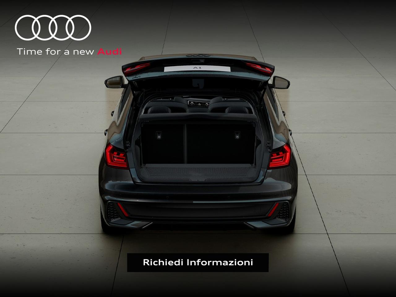 Audi A1 sportback 30 1.0 tfsi identity black 116cv