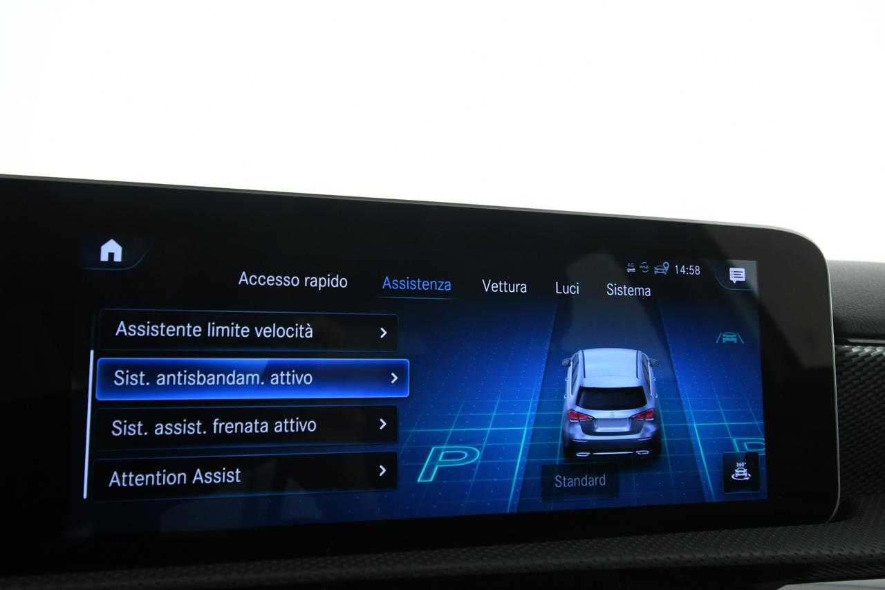 Mercedes-Benz A 180 d Sport auto CAMERA+LED+BLUETOOTH+NEOPATENTATI