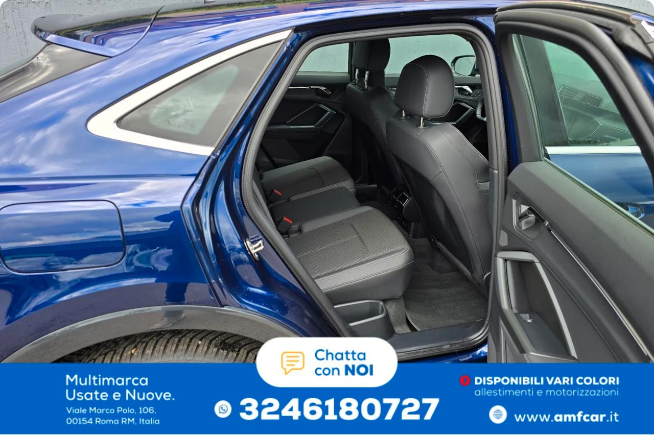 Audi Q3 Sportback 45 TFSI e S tronic 3x S-Line