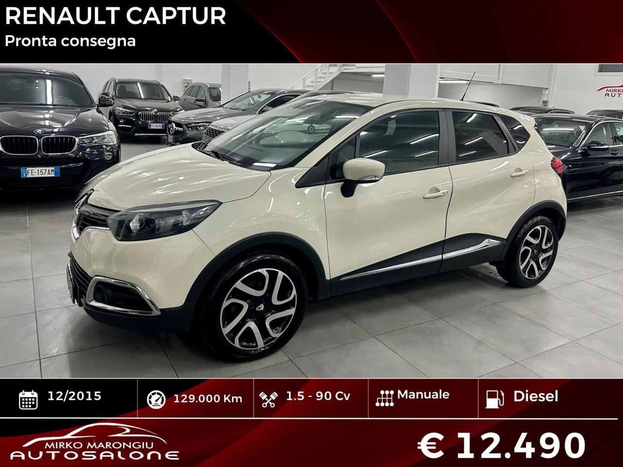 Renault Captur 90 CV Start&Stop FINANZIABILE