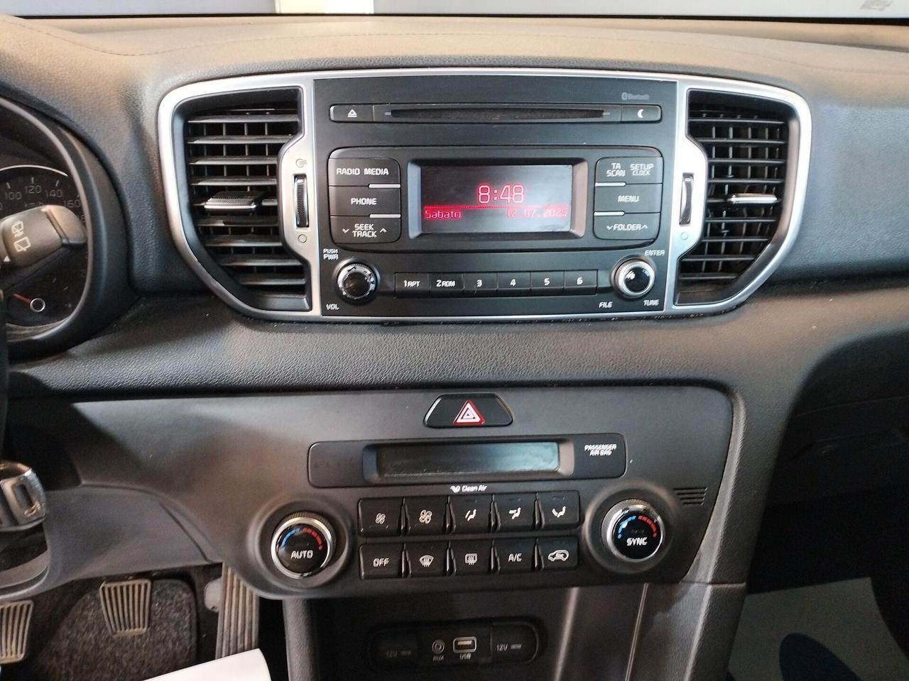 Kia Sportage 1.7 crdi Class 2wd 115cv my17